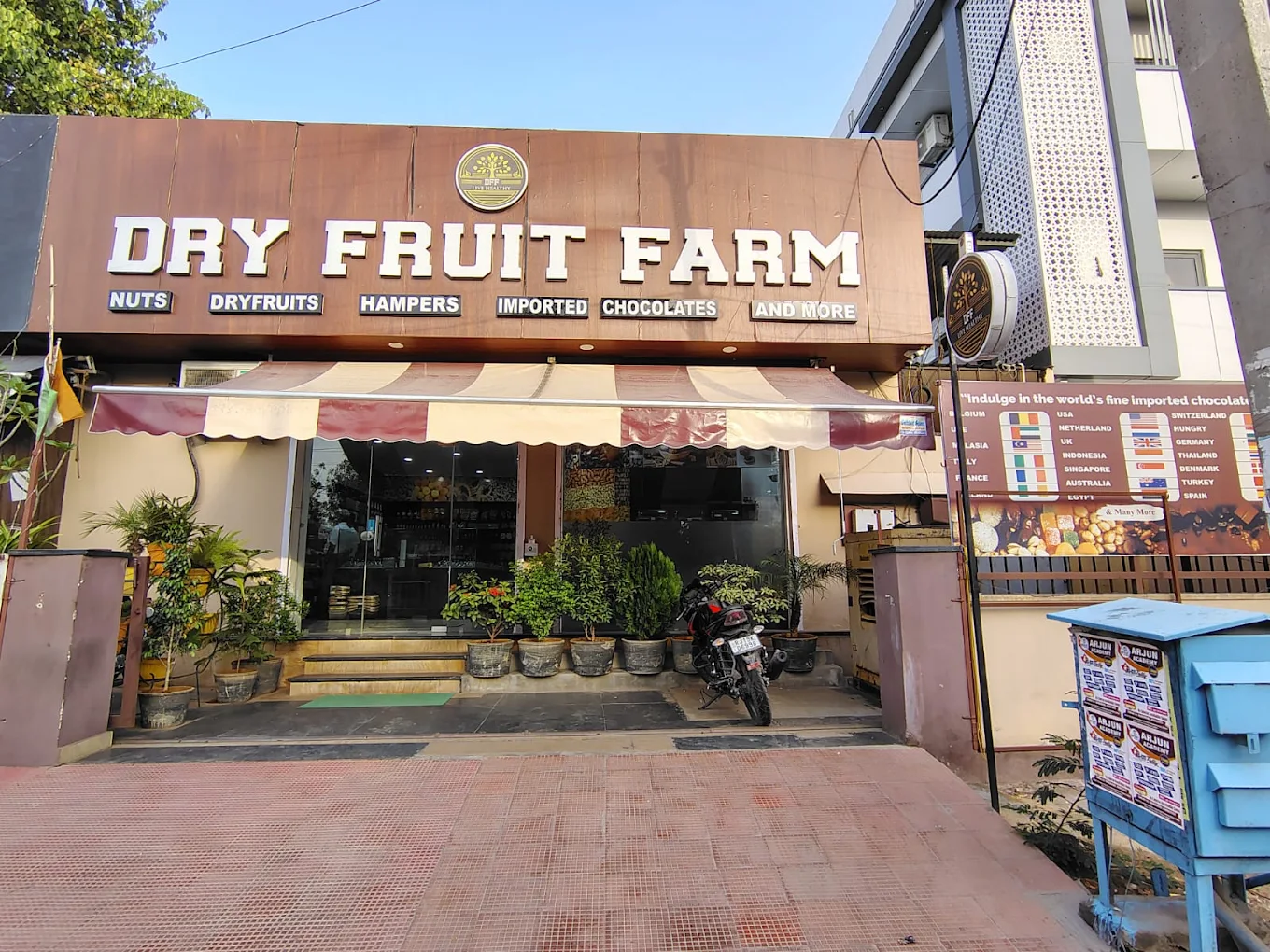 Dry Fruit Farm Store Interior