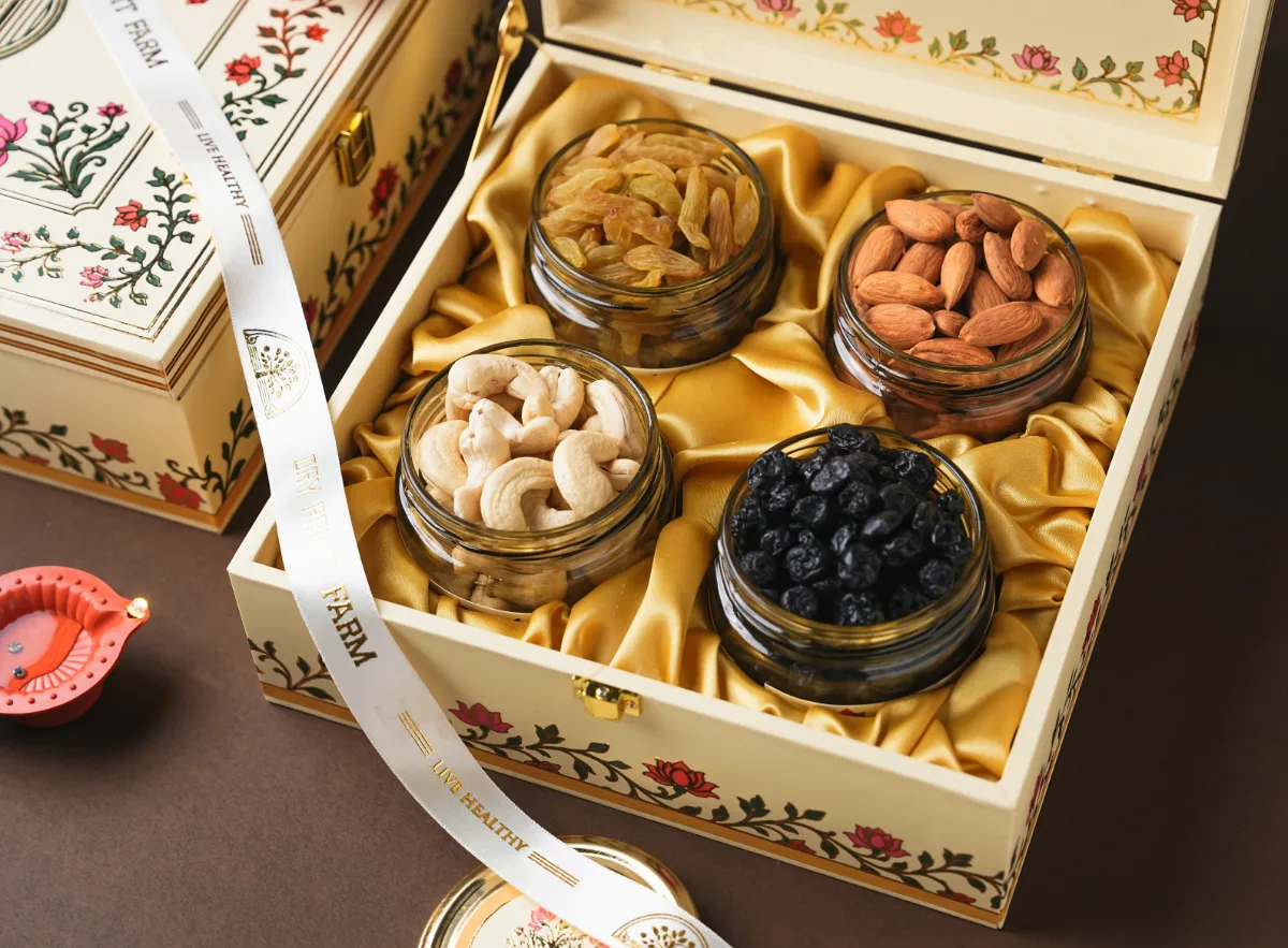 MDF 4-JAR Gift Box White Lotus thumb 3